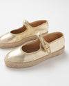 Marcela Gold Espadrilles