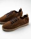 Happy Brown Leather Sneaker