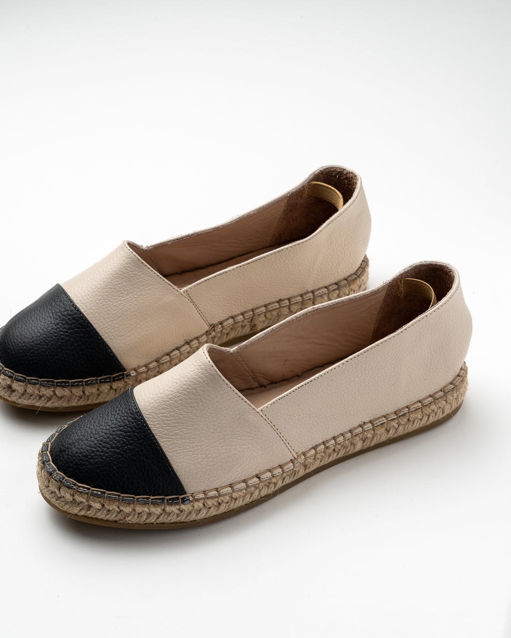 Gray Pointed Palermo Espadrilles